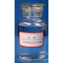 Acide phosphorique de qualité alimentaire (H3PO4) de haute qualité (MDL: MFCD00011340)